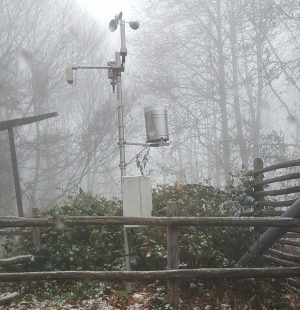 Viterbo - La stazione di rilevamento di dati meteorologici sui Monti Cimini