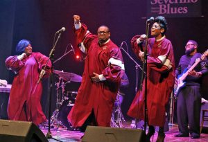 Il coro gospel di Ananias "Markey" Montague