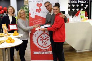 Sport - Il GCube FitnessClub dona 1800 euro ad Admo Viterbo