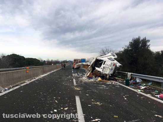 L'incidente sulla Superstrada