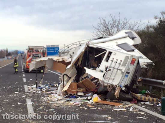 L'incidente sulla Superstrada