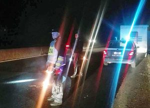 Viterbo - Camper in panne sulla Superstrada, l'intervento della polizia