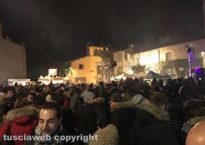 Viterbo - Esplode il Capodanno in piazza