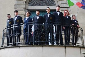 Caprarola - Gli studenti dell'Ipseoa Farnese