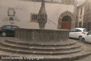Viterbo - La fontana di Pianoscarano