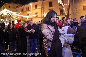 Luisa Ciambella in piazza per il Capodanno viterbese