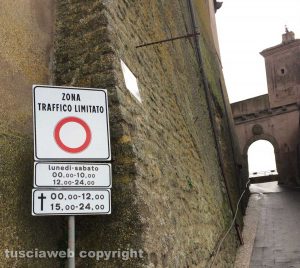 Bomarzo - Zona a traffico limitato