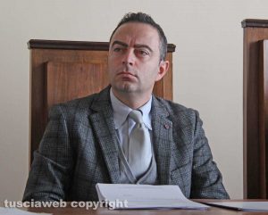 Viterbo - Il presidente della Provincia Pietro Nocchi