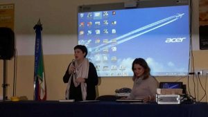 La consigliera comunale Guiducci e la preside Proli