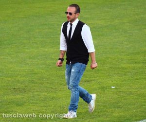 Sport - Calcio - Luca Serafinelli, presidente del Ronciglione united
