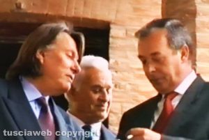 Fabrizio De André con Vincenzo Rosati