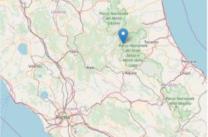 Scossa di terremoto di magnitudo 3,4 ad Amatrice