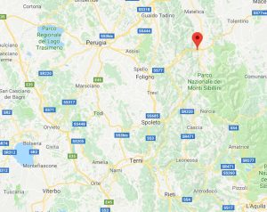 Scossa di terremoto di magnitudo 3 a Muccia