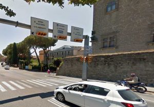 Il semaforo di viale Raniero Capocci