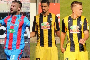 Sport - Calcio - Viterbese - Calderini, Jefferson e Vandeputte