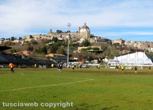 Lo stadio di Montefiascone