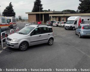 Viterbo - Il parcheggio a Belcolle