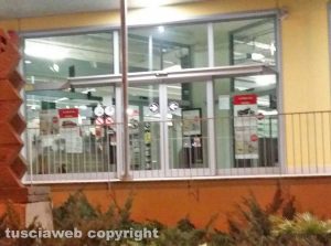 Soriano nel Cimino - Tentato furto alla Coop