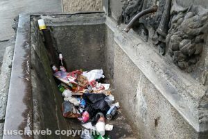 Viterbo - La fontana di piazzale Gramsci