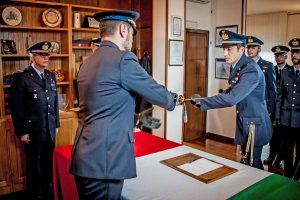 Giurano i marescialli del corso Vidharr
