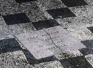 Vetralla - Il mosaico antico rovinato