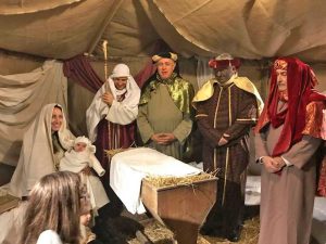 Il presepe vivente alla Quercia