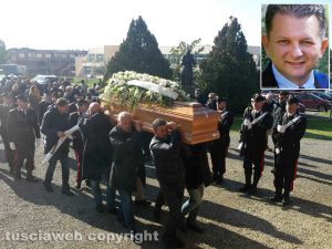 Tuscania - I funerali di Massimo Franceschini