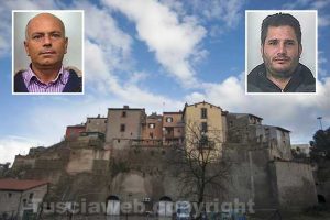 Canino - Nei riquadri: Salvatore Callea e Giuseppe Patania