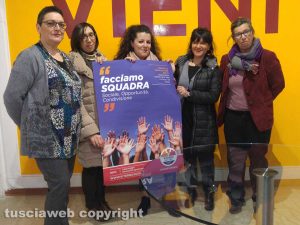 Viterbo - La presentazione dell'iniziativa "Facciamo squadra"
