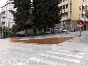 Viterbo - Via Cairoli, lavori finiti