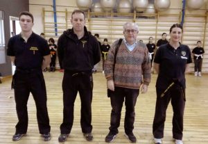 Viterbo - A destra, il presidente Acli Sanzio Patacchini e Giovanna Dominioni