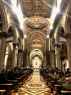 La Quercia - Il giubileo dei militari nella basilica