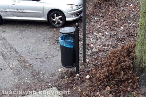 Viterbo - Piazzale Calisti dopo la pulizia