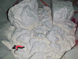 Terni - La droga sequestrata dai carabinieri