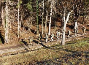 Viterbo - Esercitazione di orienteering e topografia della Scuola sottufficiali dell’esercito