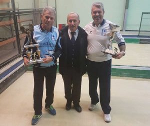 Sport - Bocce - Quarta gara regionale - Il primo e il secondo classificato