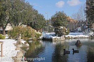 Viterbo - Neve a pratogiardino Lucio Battisti