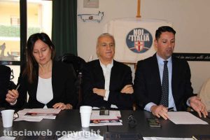 Simonetta Badini, Luciano Ciocchetti e Felice Casini