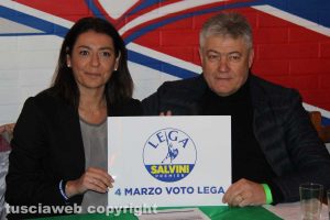 Barbara Saltamartini e Umberto Fusco