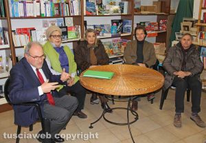 Viterbo - L'incontro con Bigiotti su via Cairoli
