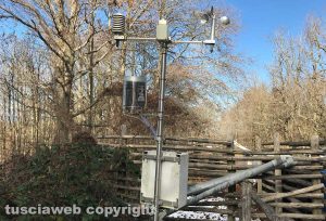 Faggeta - Stazione meteo del piazzale del Monte Cimino