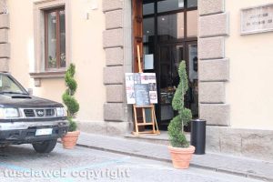 Viterbo - L'ingresso del teatro Caffeina