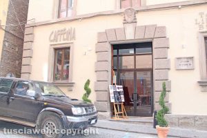 Viterbo - L'ingresso del teatro Caffeina
