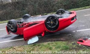 Incidente sulla Verentana, cappotta Ferrari
