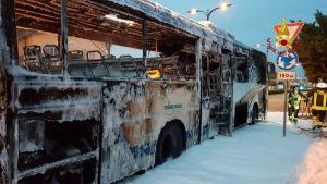 Venezia - A fuoco bus