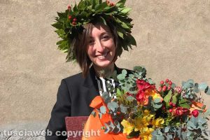 Viterbo - La neodottoressa Giulia Campolo
