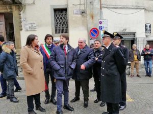 Bassano Romano - Luisa Ciambella col ministro Franceschini