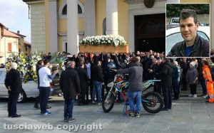 Besana - I funerali di Danilo Lombardo