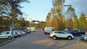 Il parcheggio di Valle Faul