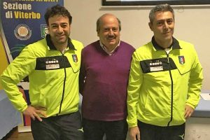 Sport - Calcio - Andrea Sorrentino e Giorgio Fortunati all'Aia Viterbo